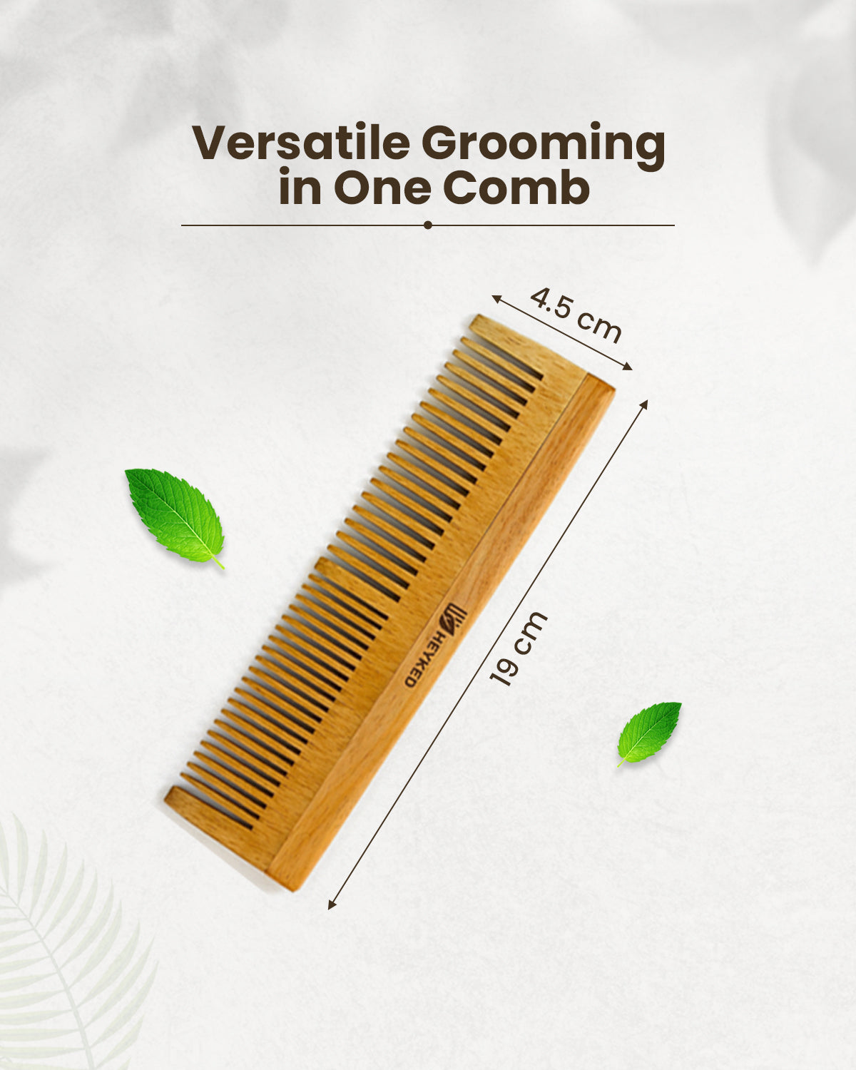 Neem Wood Comb Set